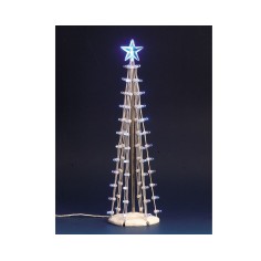 Lighted Silhouette Tree(Blue)