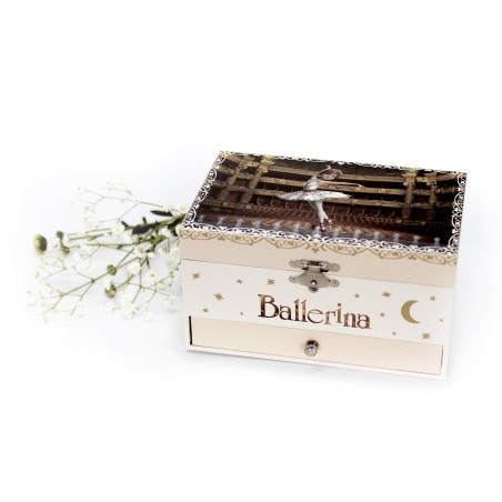 Boite à Bijoux Musicale Phosphorescente Ballerina