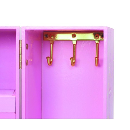 Armoire Musicale Princesse - Rose - Figurine Princesse