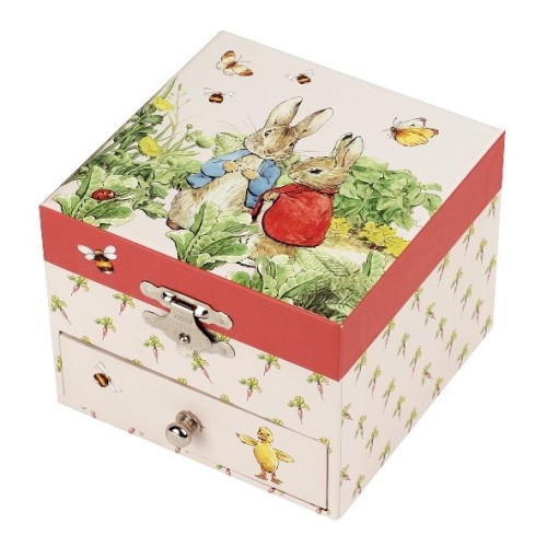 Boite à Musique Cube Peter Rabbit - Carotte