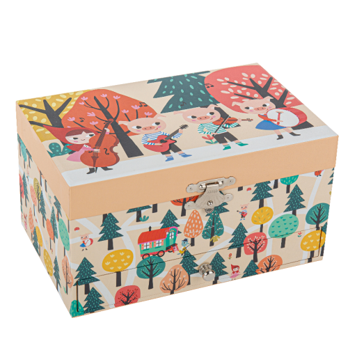 Boite à Bijoux Musicale Petit Chaperon Rouge
