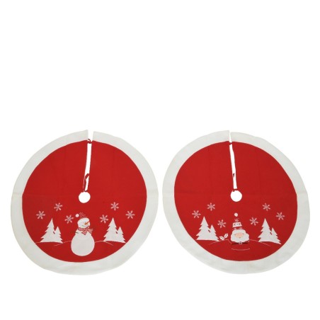 Tree skirt polyester 2ass