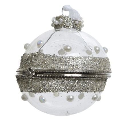 Bauble glass pearls glitter 2