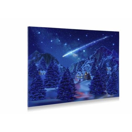 Background Lighted Canvas -Falling Star Effect  76X56 Cm