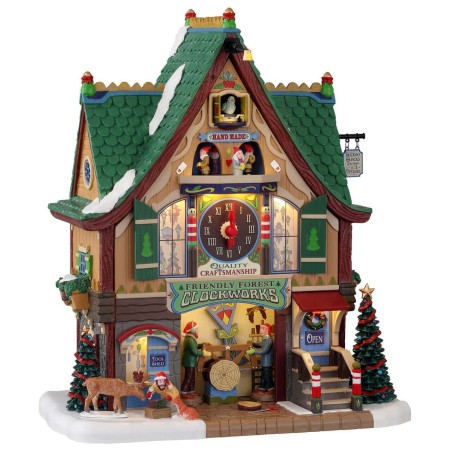 Friendly Forest Clockworks Lemax