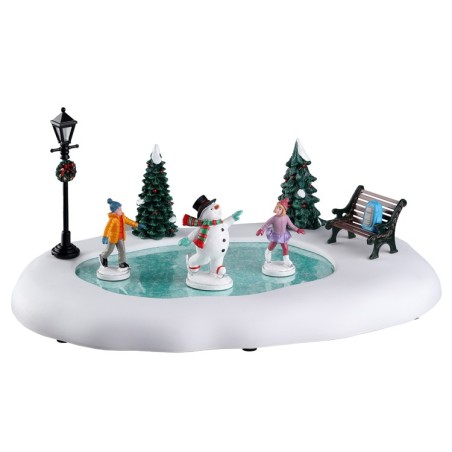 Frosty Goes Ice Skating
