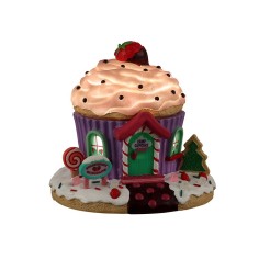 Strawberry Bungalow Lemax