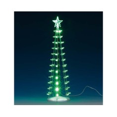 Lighted Silhouette Tree (Green) Lemax
