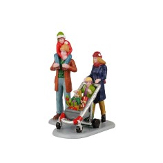 Family Holiday Shopping Spree Lemax