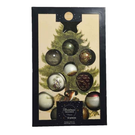 Ornament glass glitter