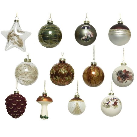 Ornament glass glitter