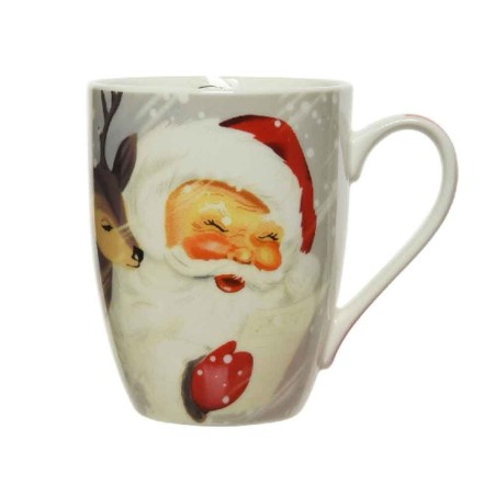 Taza porcelana Santa y Ciervo
