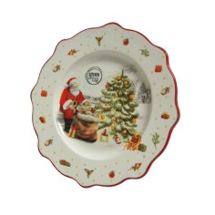 Plate dolomite santa 20,30cm