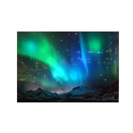 LED canvas colour changing effects 2