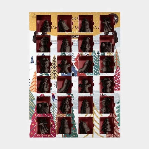 Advent Calendar Figures 3D Chocolate 70% 216g
