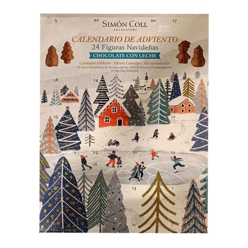 Advent Calendar 3D Figures Milk Chocolate
