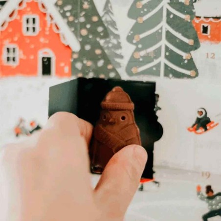 Calendario Adviento Figuras 3D Chocolate con leche