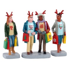 Girls Christmas Shopping Trip Lemax