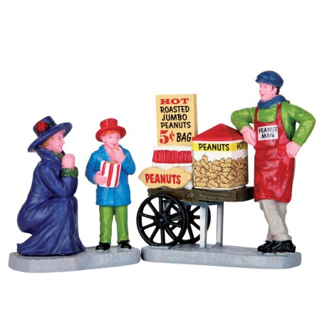 ROASTED PEANUT TREATS, SET OF 2
