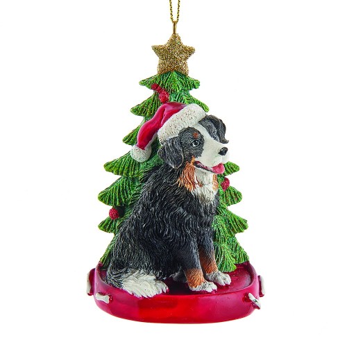 4.25"RESIN BERNESE MOUNTAIN DOG W/T