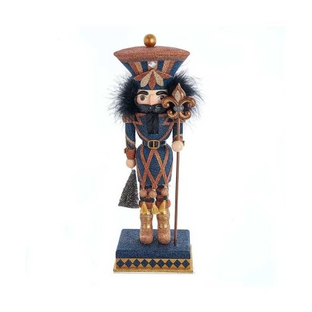 17"HOLLY WOOD COPPER & BLUE SOLDIER