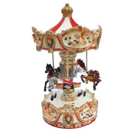 Grand carousel angel red, 230 mm -