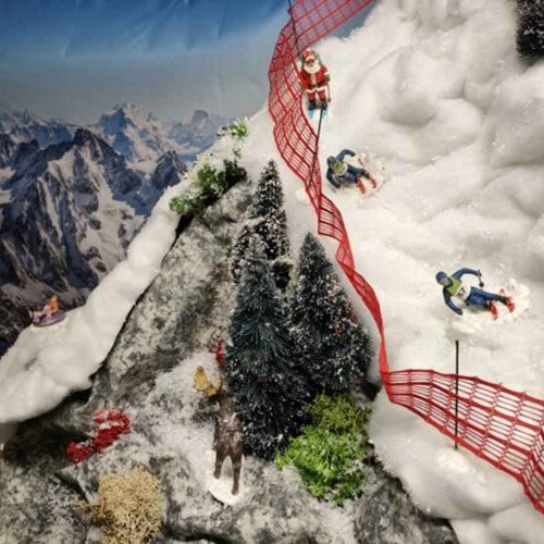 Mouldable Sheet Snow 60x50cm