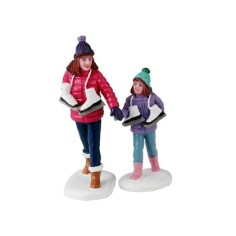 Skating Sisters Lemax