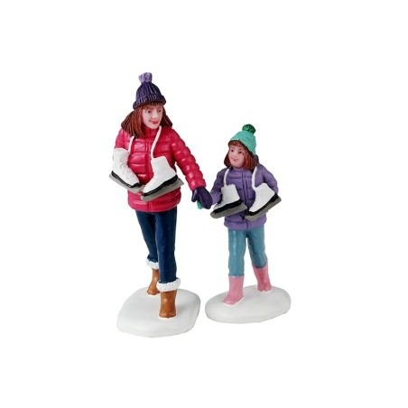 Skating Sisters Lemax