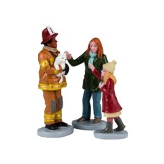 Fireman To The Rescue Lemax