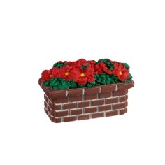 Poinsettia Planter Lemax