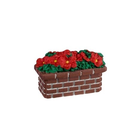 Poinsettia Planter Lemax