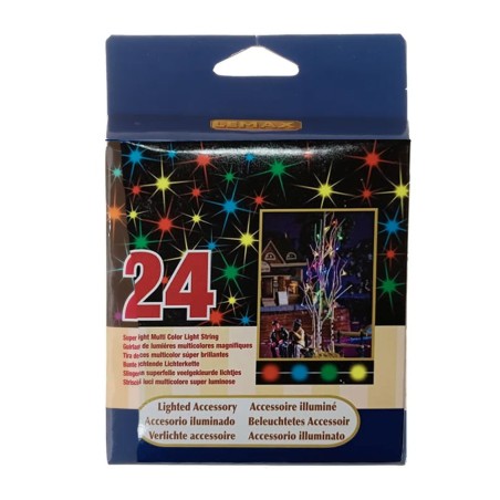 Super Bright 24 Multi Color Light String
