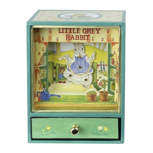 Dancing Musical Little Grey Rabbit