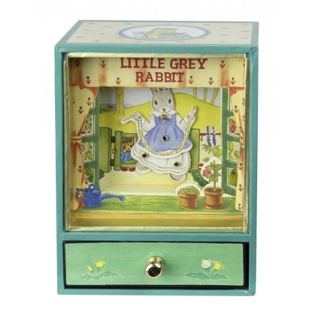Dancing Musical Little Grey Rabbit