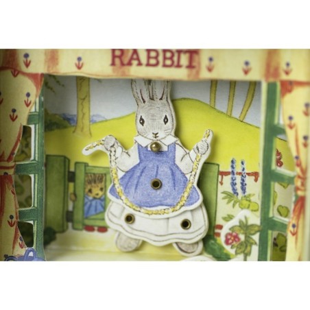 Dancing Musical Little Grey Rabbit