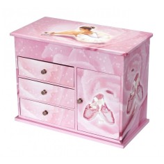 Commode à Musique Ballerine Rose
