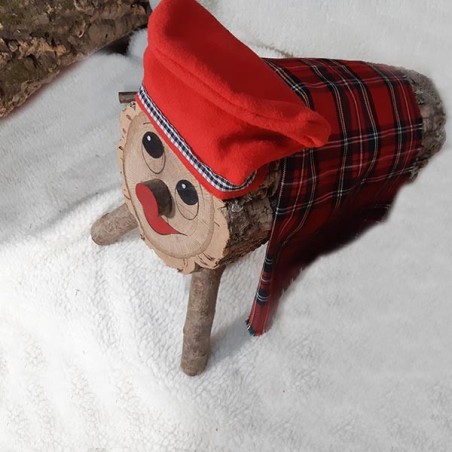 Tió de Nadal Josep María 10x30cm