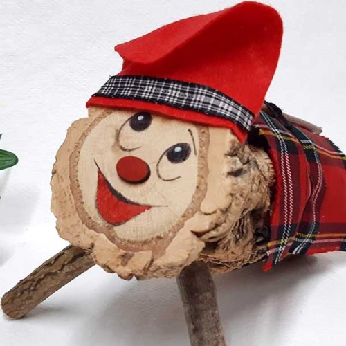 Tió de Nadal Joan 7x20cm