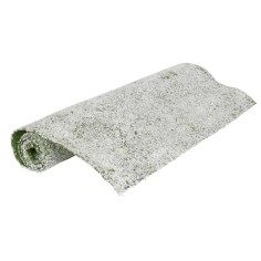 Lawn mat green with snow Luville