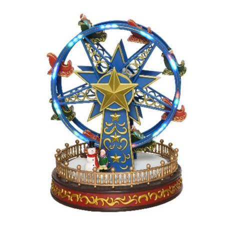Ferris wheel with music and LEDS