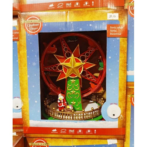 Ferris wheel with music and LEDS