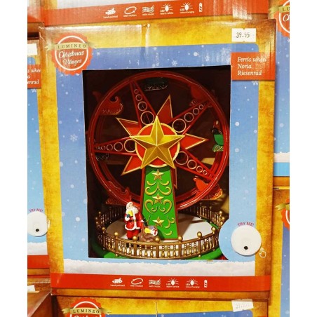 Ferris wheel with music and LEDS