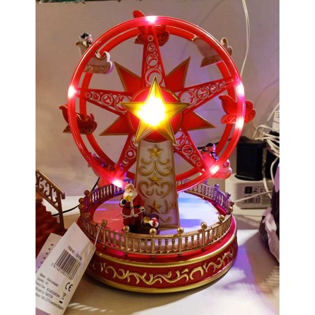 Ferris wheel with music and LEDS