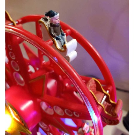 Ferris wheel with music and LEDS