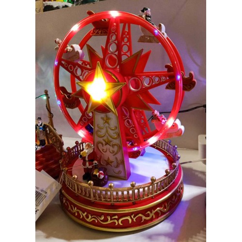Ferris wheel with music and LEDS