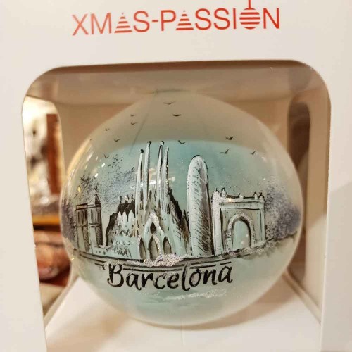 Barcelona Christmas Ball - Blue Skyline