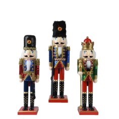 Nutcracker pinewood spangle 38cm
