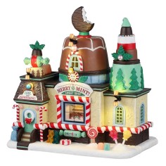 The Merry Mint! Sweet Shop Lemax