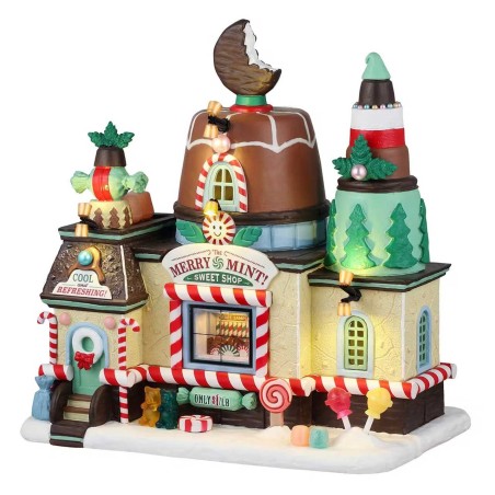 The Merry Mint! Sweet Shop Lemax
